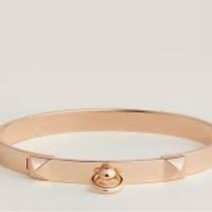 Collier de chien bracelet Influence Pink Gold Bracelet with Stud Accents